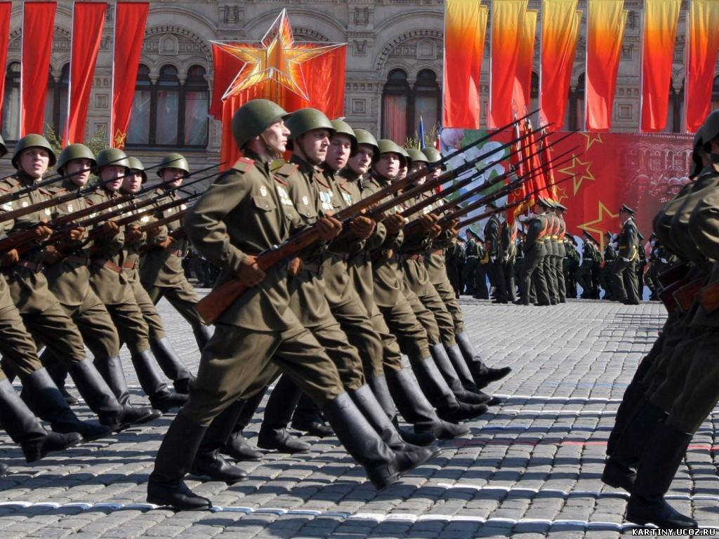 открытки советские войска 9 мая