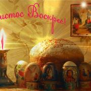 христос воскрес открытка