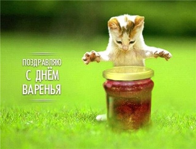 с днем варенья открытка